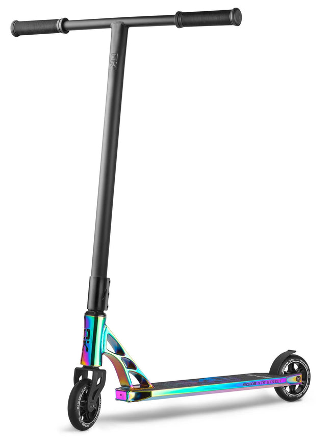 Stunt løbehjul til børn og unge - 360° T-BAR, ABEC-9 lejer, farverig design
