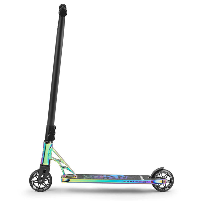 Stunt løbehjul til børn og unge - 360° T-BAR, ABEC-9 lejer, farverig design