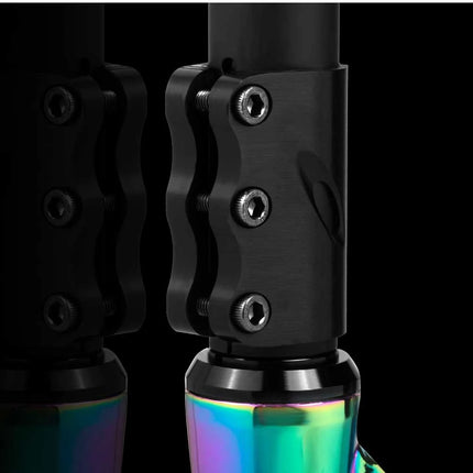 Stunt løbehjul til børn og unge - 360° T-BAR, ABEC-9 lejer, farverig design