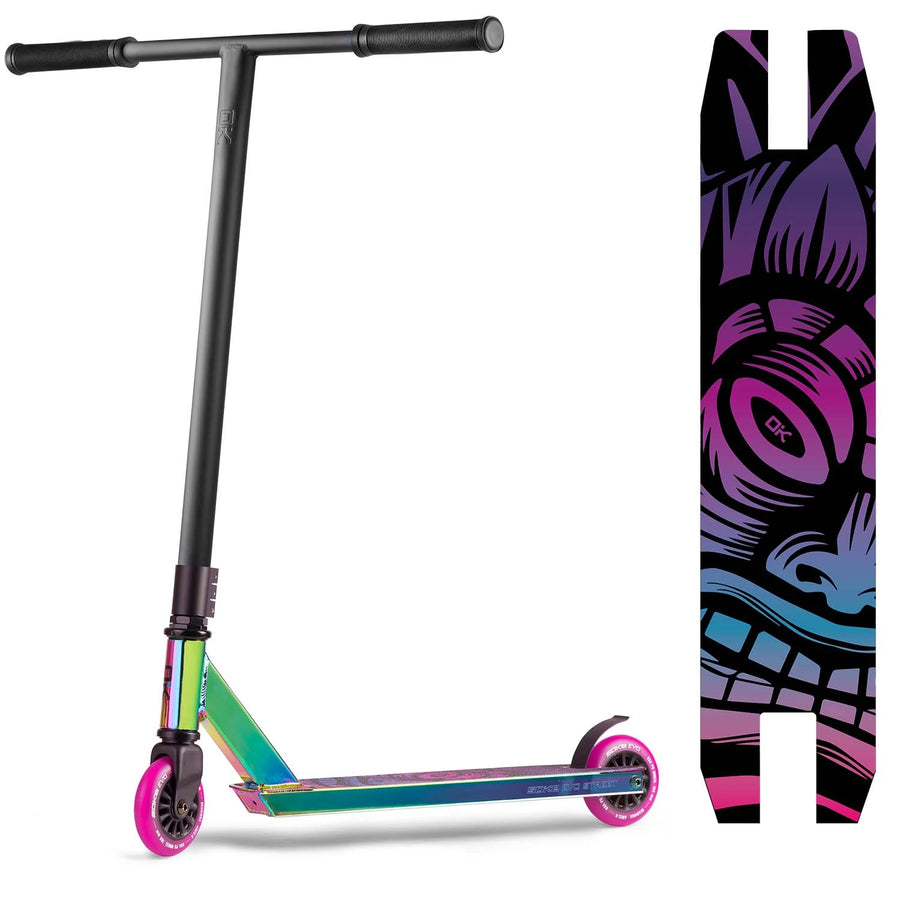 Stuntscooter til skatepark - Soke EVO STREET med 360° rat og ABEC-9 lejer