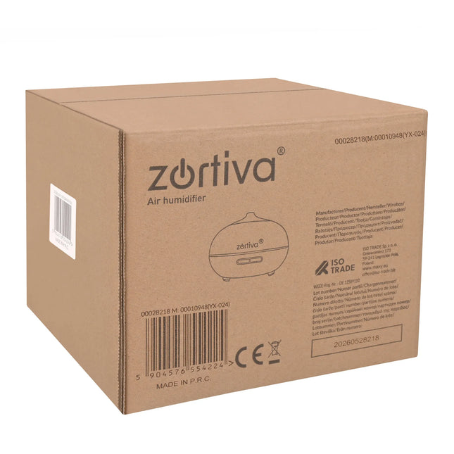 Duftdiffusor – luftfugter 400 ml Zortiva