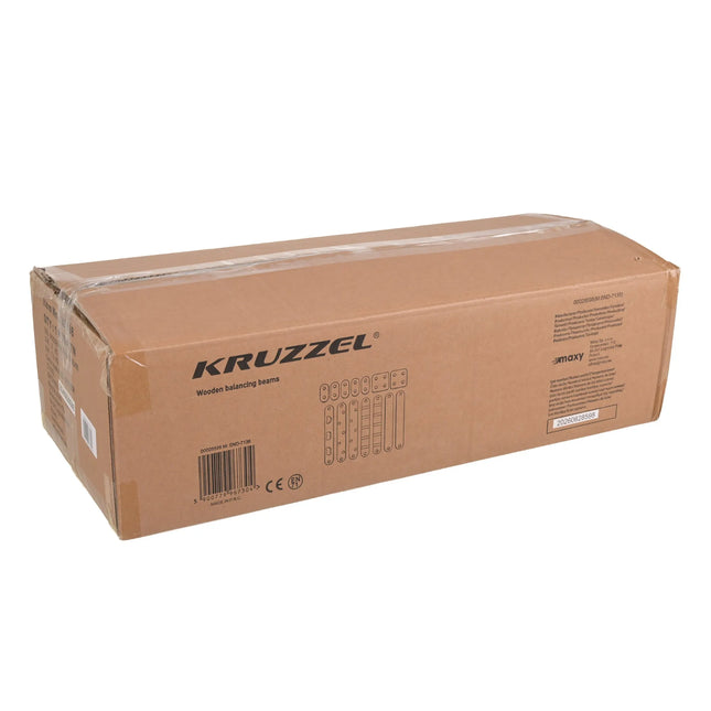 Balancebane af træ – 14 dele. Kruzzel