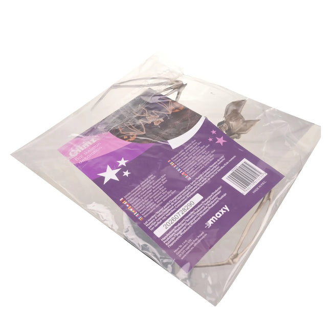 Flagermus-skelet – dekoration, 30 cm, Glimz