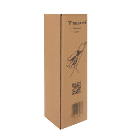 Fiskestol 41x52x86 cm, sort, Trizand