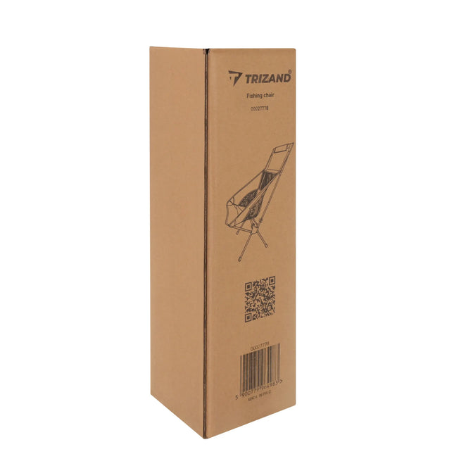 Fiskestol 41x52x86 cm, sort, Trizand