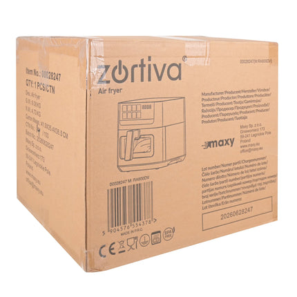 Airfryer 8 liter 1800 W med vindue