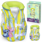 Svømmevest til børn med Lilo & Stitch-motiv og justerbare spænder, 51 x 46 cm, 3–6 år – Bestway