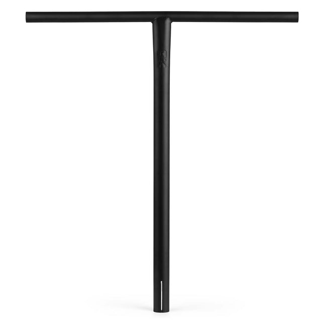 Styr til stuntløbehjul - T-Bar i sort, 57 cm bred, forkromet stål