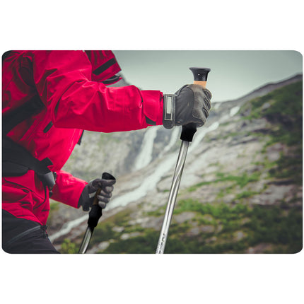Lette og holdbare vandrestave med justerbar længde 65-135 cm - perfekt til trekking og lange gåture i naturen