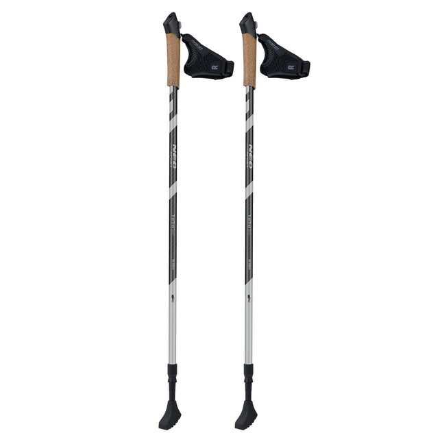 Stave til nordisk gåning - justerbare og lette med ergonomisk håndtag og udskiftelige spidser