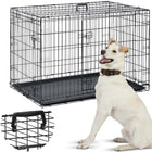 Hundebur til store hunde - 107 x 71 x 77 cm, sammenfoldeligt og let at rengøre
