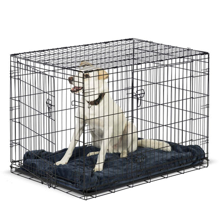 Hundebur til store hunde - 107 x 71 x 77 cm, sammenfoldeligt og let at rengøre