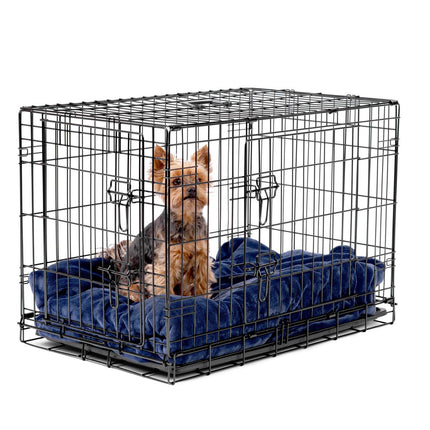 Hundebur til små hunde - 75,5 x 47,5 x 54 cm - Sikkert og praktisk til hjemmet og rejser