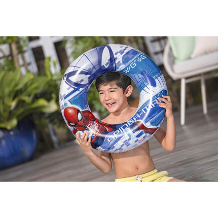 Svømmering til børn med Spider-Man-motiv, 56 cm, til 3–6 år – Bestway