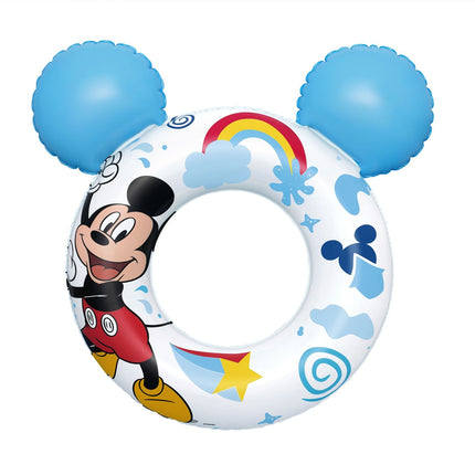 Mickey Mouse svømmering til børn - 56 cm oppustelig strandtilbehør