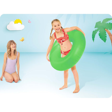 Neonfarvet badering Ø 91 cm, lyserød – Intex