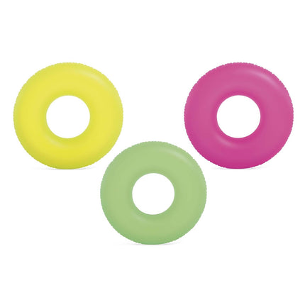 Neonfarvet badering Ø 91 cm, grøn – Intex