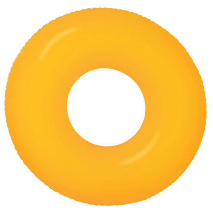 Neonfarvet badering Ø 91 cm, gul – Intex
