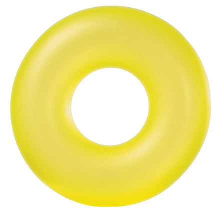 Neonfarvet badering Ø 91 cm, gul – Intex