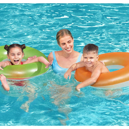 Strandbadering til børn 76 cm, orange – Bestway