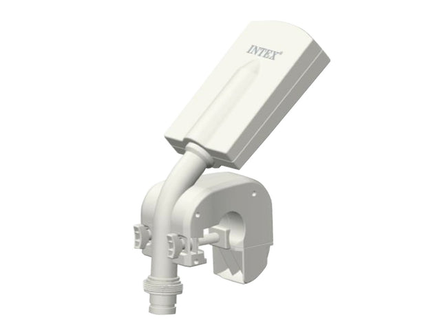 Farverig LED-sprøjte til pool - batterifri vandsprøjte med lys i 4 farver