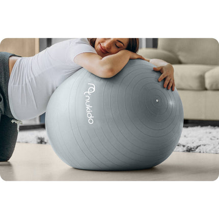 Graviditetsfitnessbold 65 cm - Ergonomisk og sikker til hjemmetræning