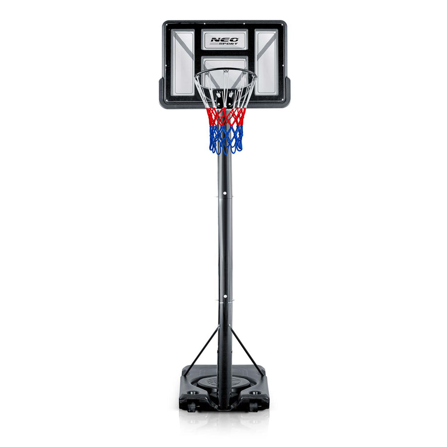 Basketballstander 135–305 cm med justerbar højde, 45 cm affjedret kurv og hjul