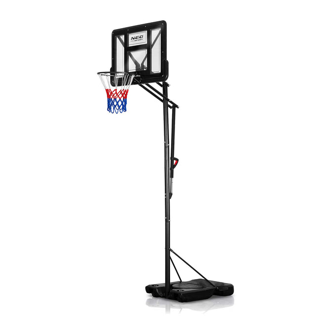 Basketballstander 170–305 cm med justerbar højde, 45 cm affjedret kurv og hjul