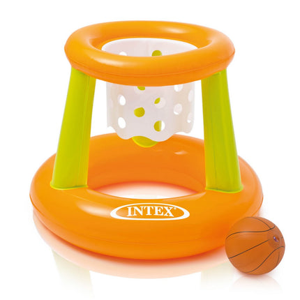 Basketball til pool med oppustelig bold - 62 x 56 x 83 cm