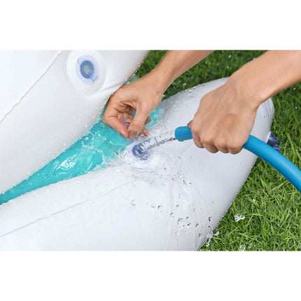 Oppustelig sprinklerbue til børn med vandfyldt bund, 221 x 71 x 193 cm – Bestway