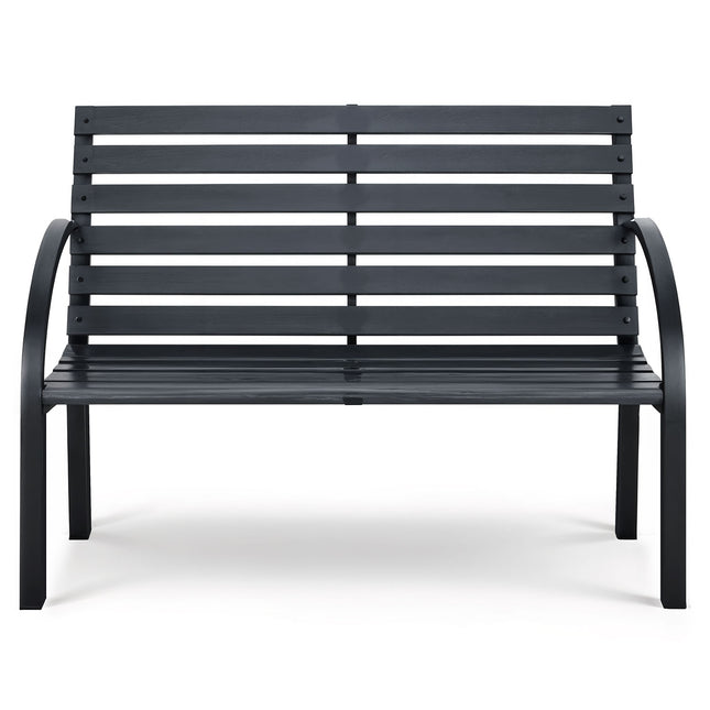 Havebænk med ryglæn 117,5 x 83 x 57 cm