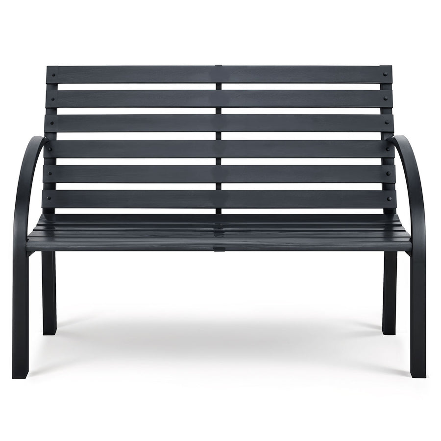 Havebænk med ryglæn 117,5 x 83 x 57 cm