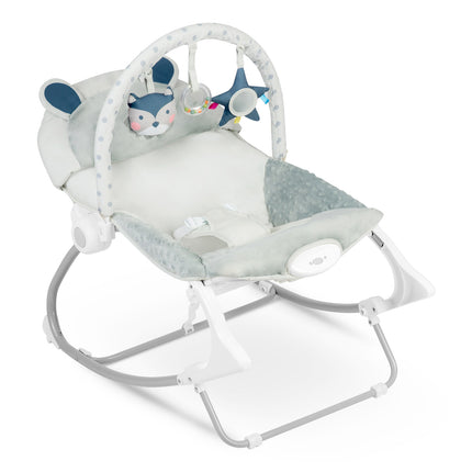 Multifunktionel Gyngestol med Vibrationer til Baby - Grå