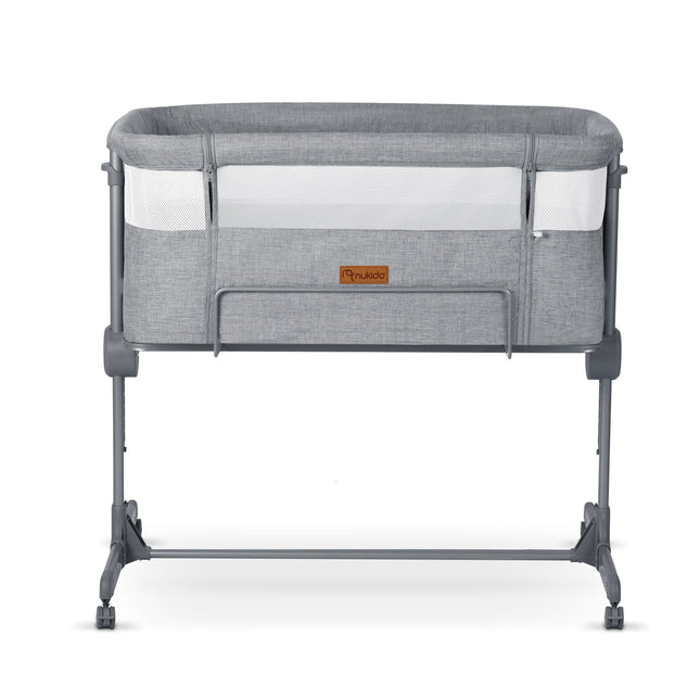 Sikker og komfortabel sideseng til baby - foldbar med højdejustering og aftagelig indgang