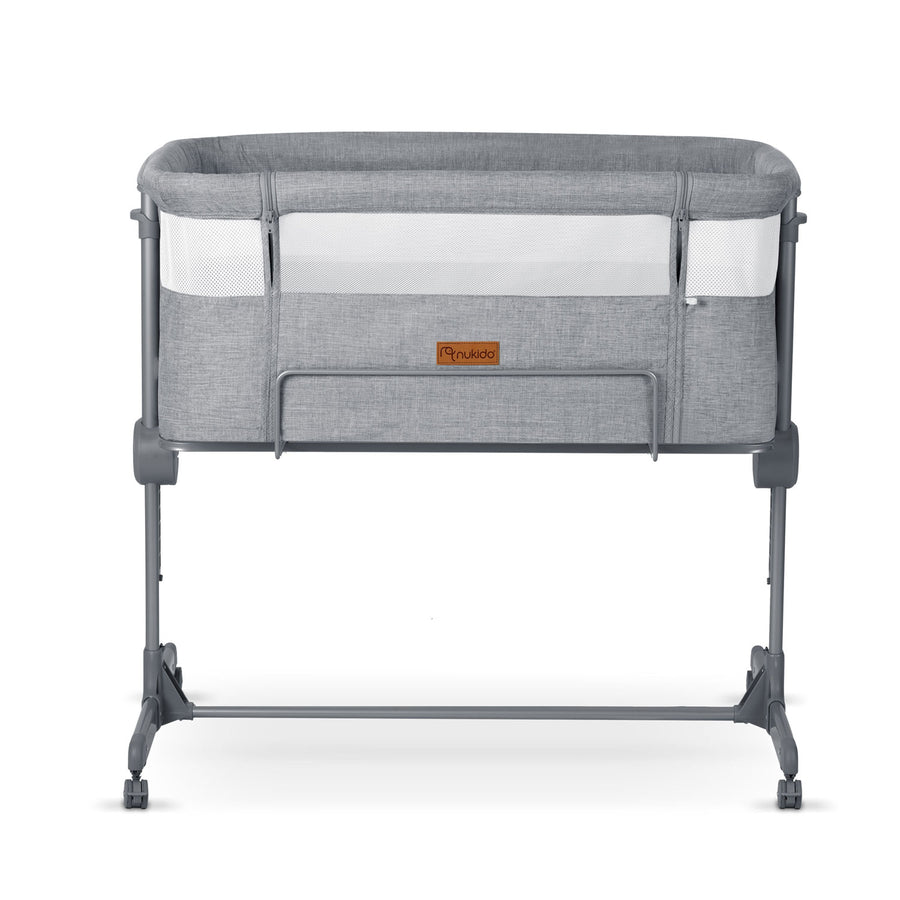 Sikker og komfortabel sideseng til baby - foldbar med højdejustering og aftagelig indgang
