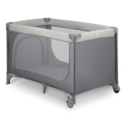 Rejseseng til børn - Foldbar, sikker og praktisk med madras og taske - 125x65x78 cm