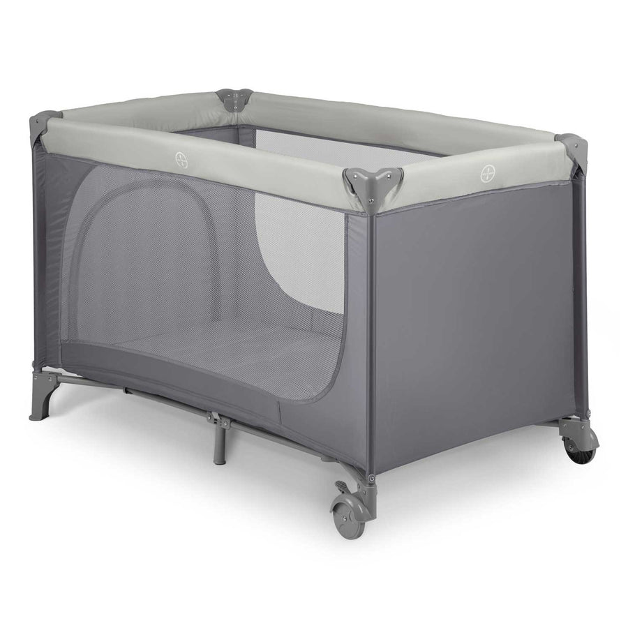 Rejseseng til børn - Foldbar, sikker og praktisk med madras og taske - 125x65x78 cm