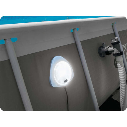 Magnetisk LED-poollampe med flerfarvet lys og nem montering
