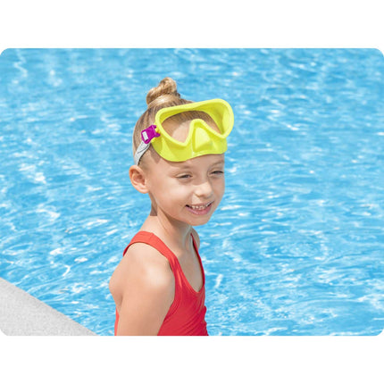 Svømmemaske til snorkling, gul – Bestway