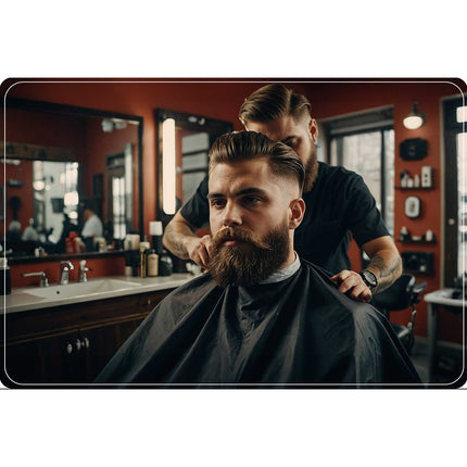6-i-1 Barbermaskinesæt til Hår- og Skægpleje - Effektiv og Praktisk