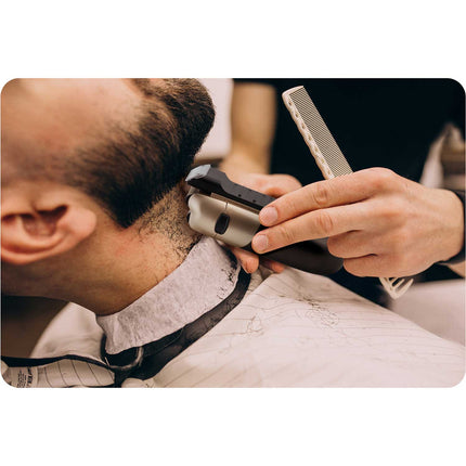 Barbermaskine med dobbeltblade og USB-C opladning til skæg- og hårpleje