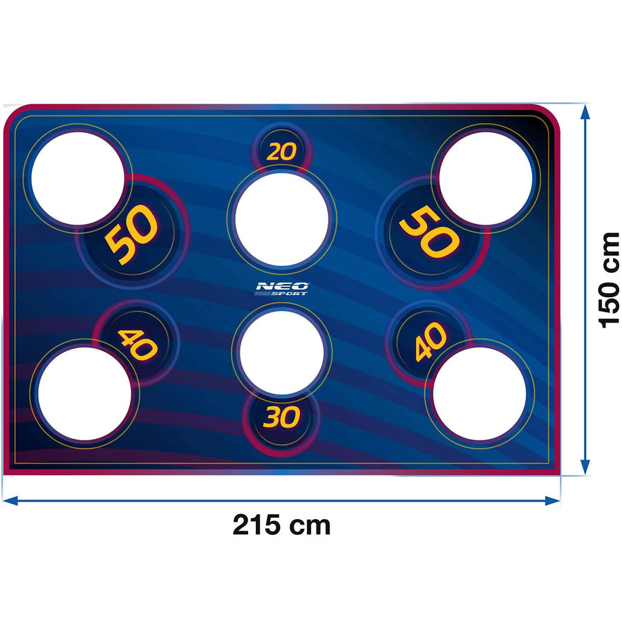 Målmåtte til fodboldmål 215 x 150 cm - Holdbar og nem at montere for træning og spil