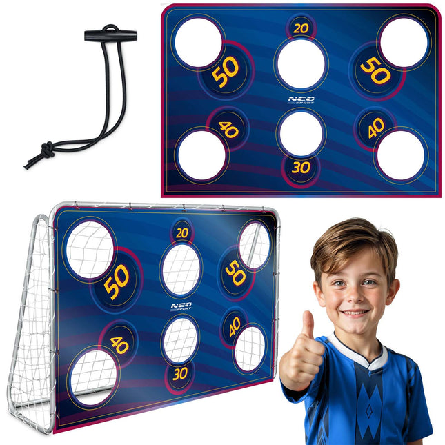 Målmåtte til fodboldmål 215 x 150 cm - Holdbar og nem at montere for træning og spil