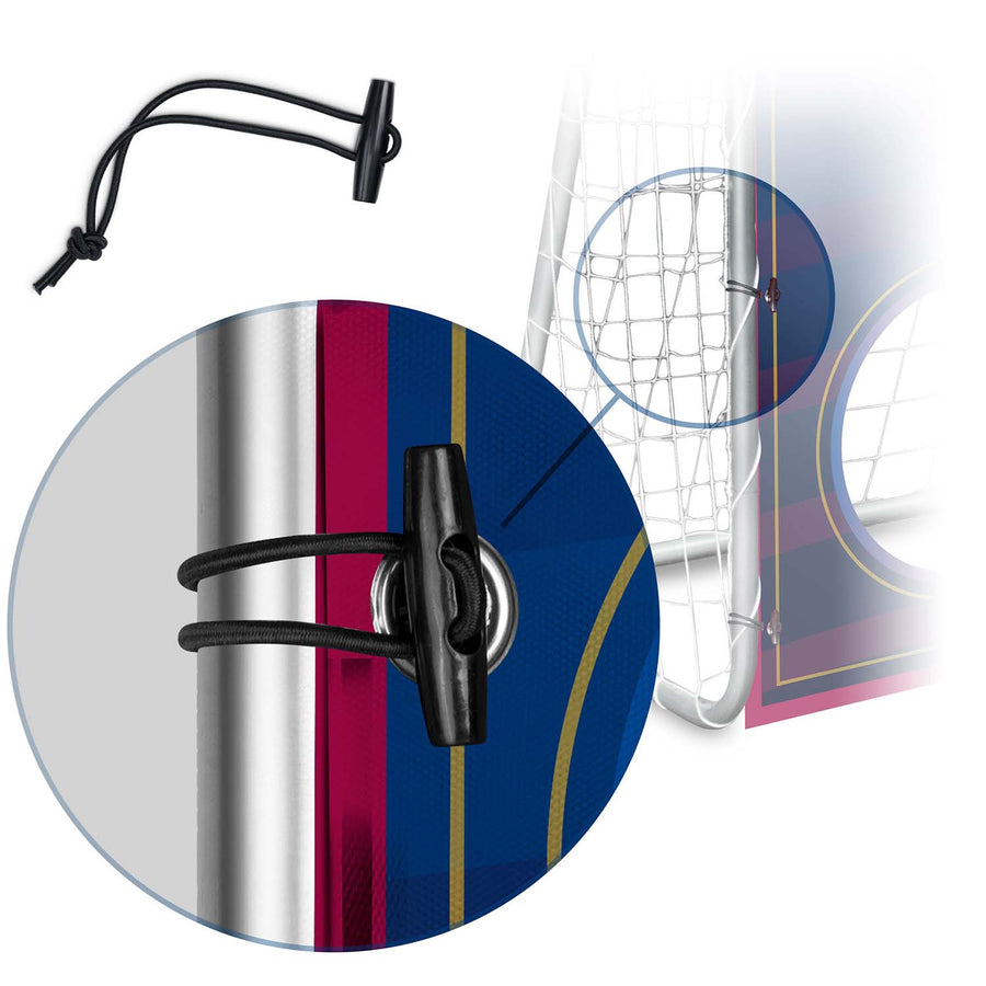 Målmåtte til fodboldmål 215 x 150 cm - Holdbar og nem at montere for træning og spil
