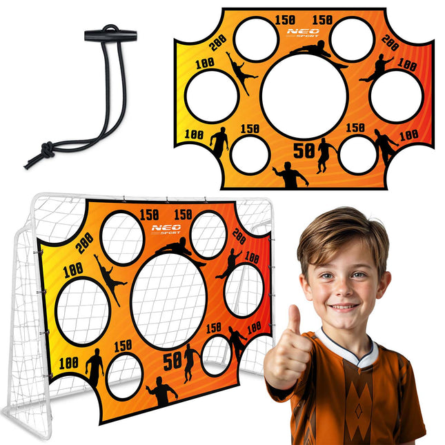Målmåtte til fodboldmål 215 x 150 cm - Holdbar og nem at montere til træning og spil