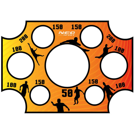 Målmåtte til fodboldmål 215 x 150 cm - Holdbar og nem at montere til træning og spil