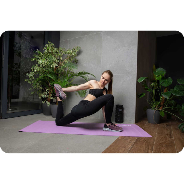Træningsmåtte 173 x 61 cm - Skridsikker, Vandtæt og Holdbar til Yoga, Pilates og Fitness