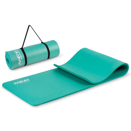 Træningsmåtte 183 x 60 cm - Skridsikker, Vandtæt og Holdbar til Yoga, Pilates og Fitness