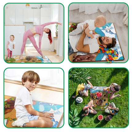 XXL malemåtte til børn - 120 x 90 cm med gratis tuscher, ideel til leg og kreative aktiviteter
