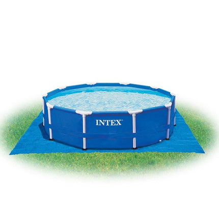 Universal poolmåtte 472 x 472 cm til beskyttelse af poolbunden og jorden